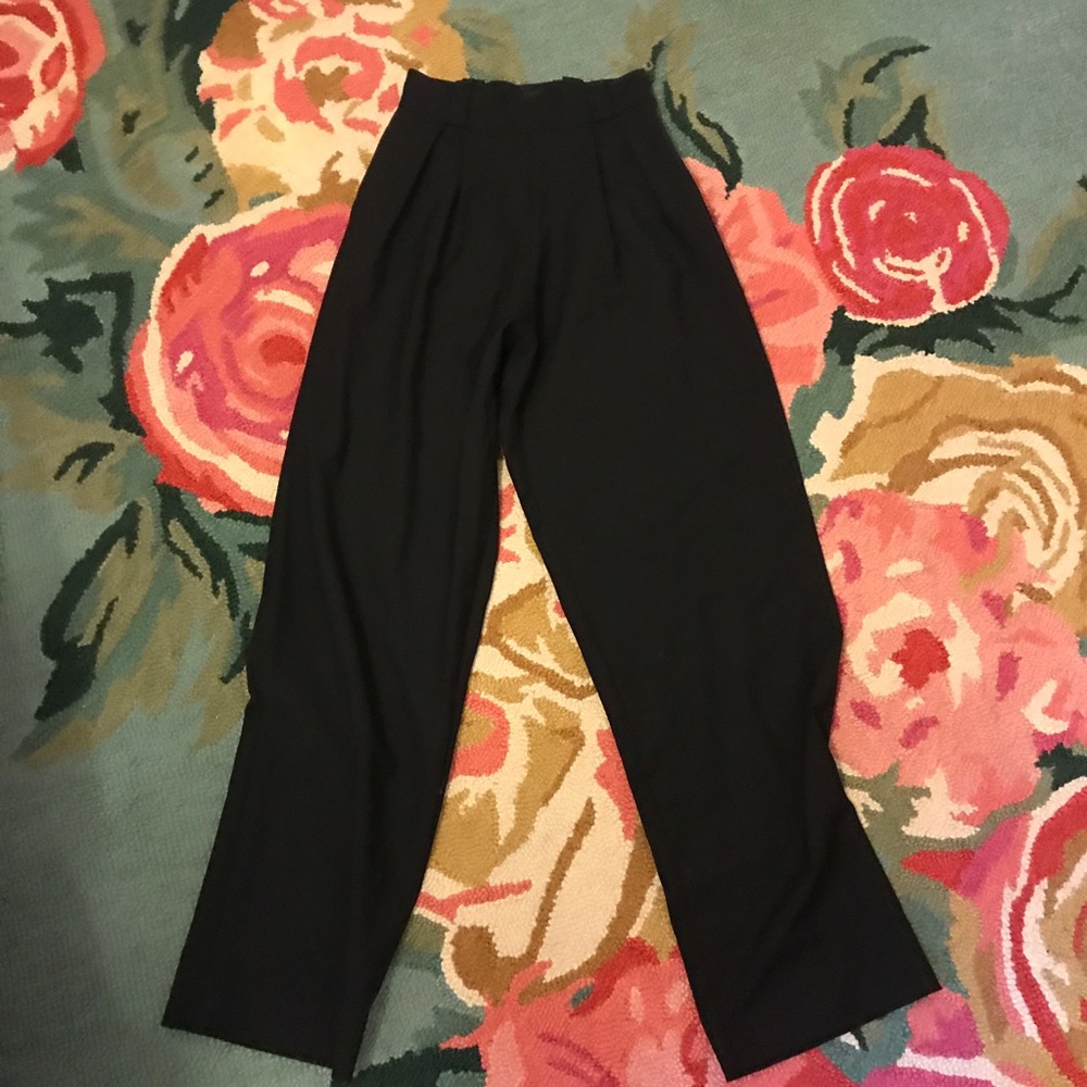 Hand made Silk Wide Leg Trousers